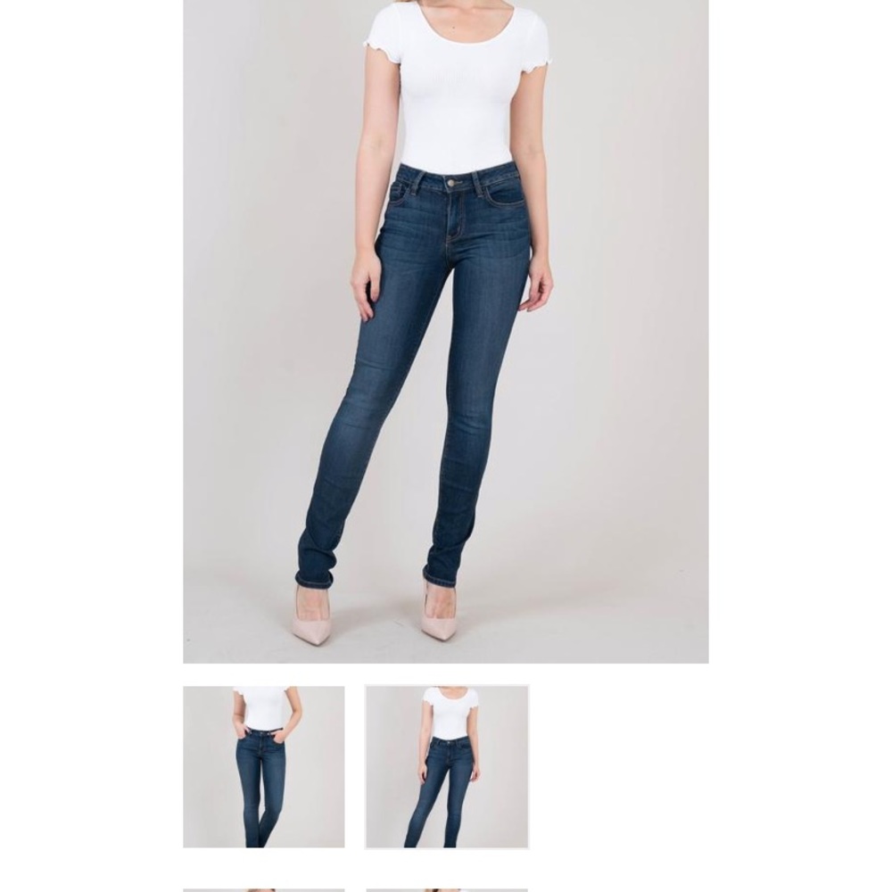 Level 99 Lily Skinny Straight Jeans